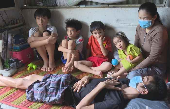 Thương tâm hoàn cảnh bệnh lao phổi nặng ở Long Phú (21-05-2025)